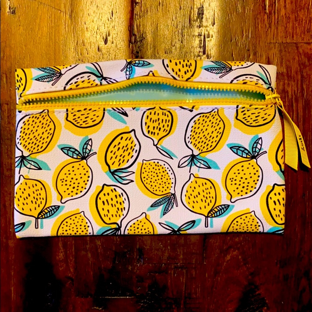 Lemons cosmetic bag